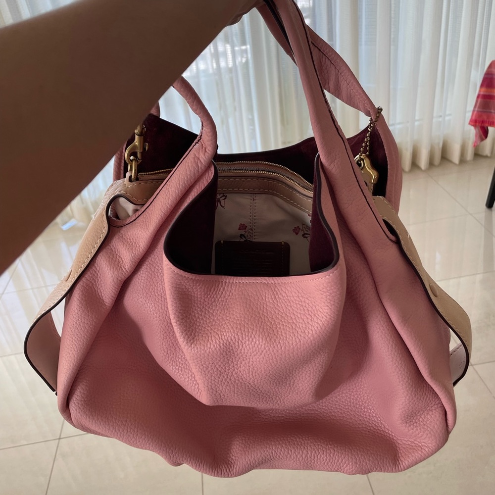 Two in one Coach pink handbag